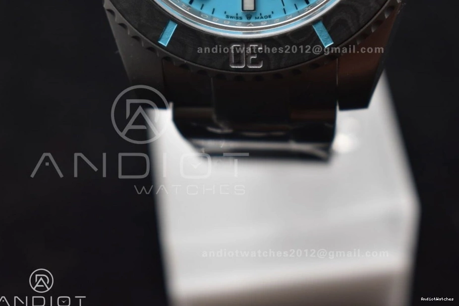 Edition 472 on Tiffany Sandblasted Submariner Blue DIW VSF VS Dial 1:1 Best SS Bracelet FastDry 0922